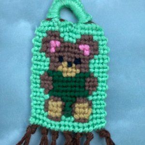 Small Teddy Bear Key Chain